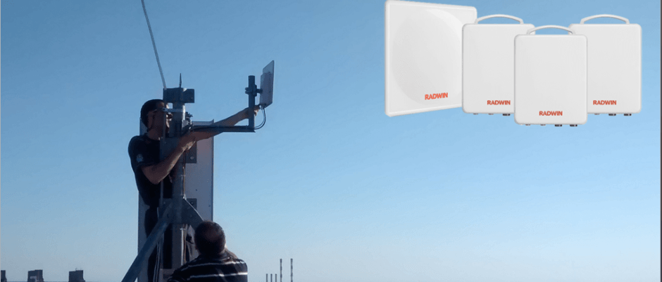 Radwin wireless link antenna PtP Beograd